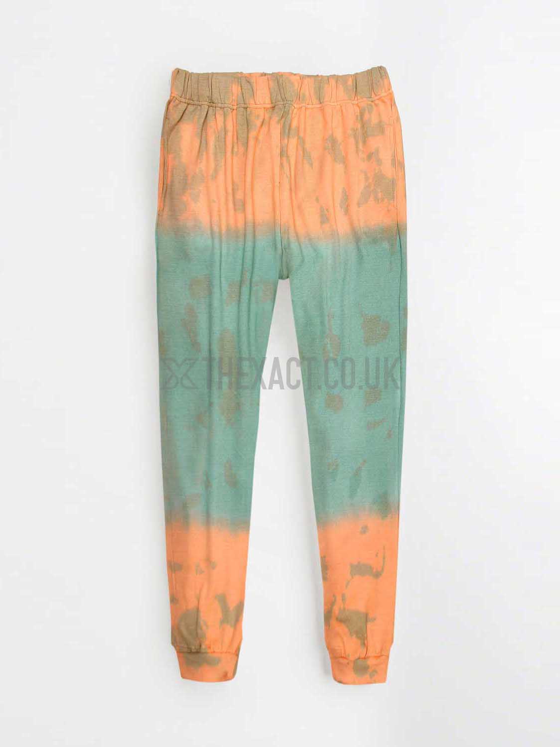 PEACH TIE DYE JOGGERS