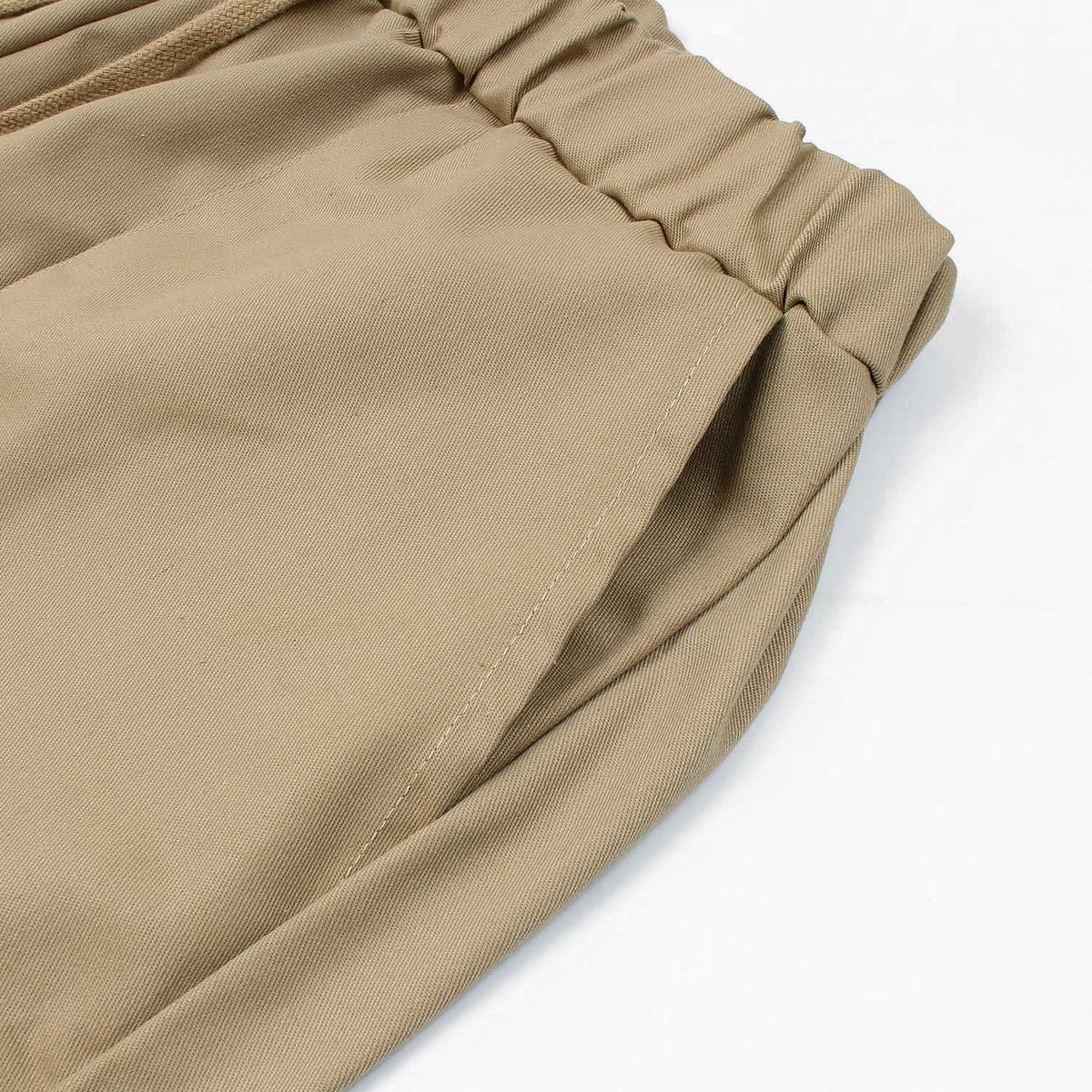 Women&#39;s Trousers Stone Elasticated Eight Zip Pockets Cargo Detail Jogger Pants