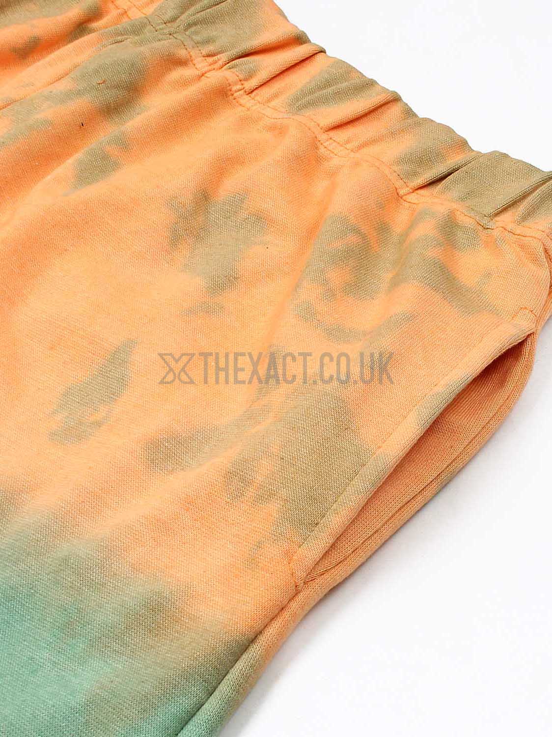 PEACH TIE DYE JOGGERS