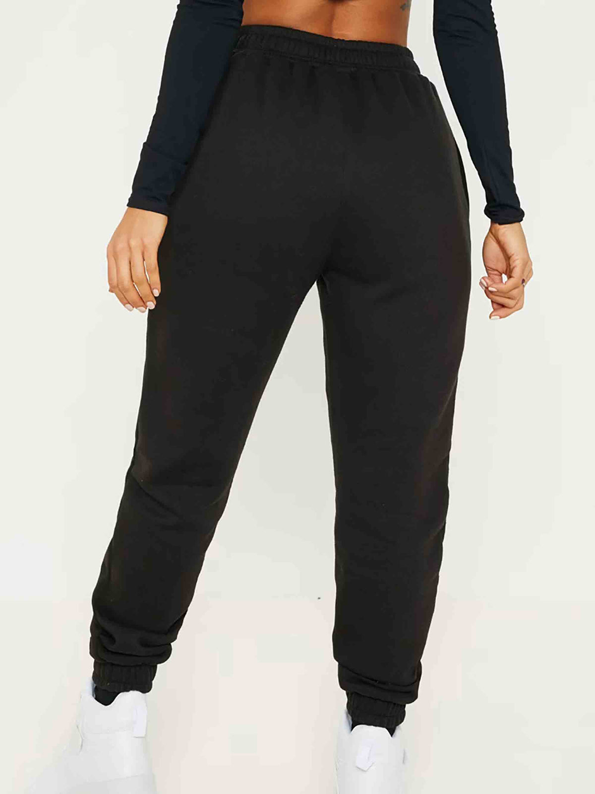 BLACK POPPER FRONT JOGGERS - ThexactStore