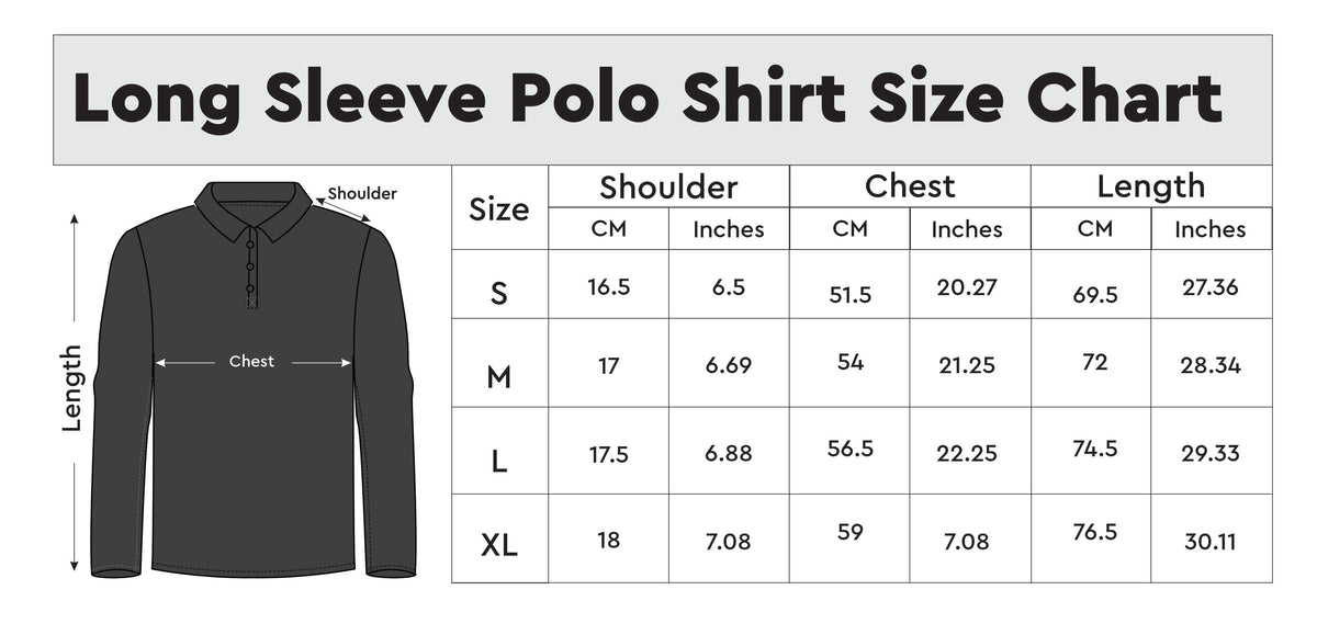 Mens Polo Shirts Long Sleeve Casual Collared Pique Fabric Tops Lightweight T-Shirt